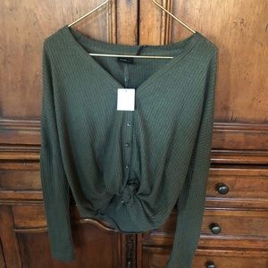 Urban Outfitters XS new with tags button down tee